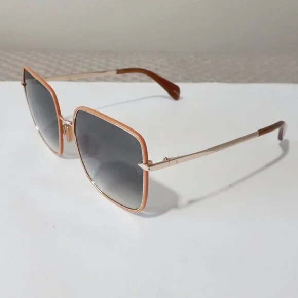 NWOT Rag & Bone brown frame & gold temple w/ greenish smoke  display picture 3